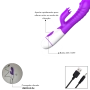 Vibrador Rabbit Recarregável Bass
