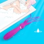 Vibrador Recarregável com Chicote Squid 9 Vibrações S-Hande