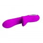 Vibrador Recarregável com Estimulador Clitoriano Pretty Love Carol