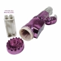 Vibrador Rotativo 36 Funções com Estimulador Clitoriano 22 x 3 cm 