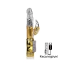 Vibrador Rotativo Cromado 36 Vibrações Recarregável