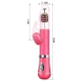 Vibrador Rotativo Vai e vem 6 Velocidades e 9 Vibrações Recarregável Roxo