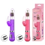 Vibrador Rotativo Vai e vem 6 Velocidades e 9 Vibrações Recarregável Roxo