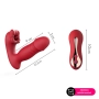 Vibrador Vai e Vem com Boca Estimuladora por App Recarregável Vibrador Vai e Vem com Boca Estimuladora por App Recarregável