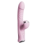 Vibrador Vai e Vem com Pulsação Ponto G e Clitóris e Tela de LCD Cor:Rosa