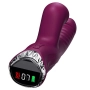 Vibrador Vai e Vem com Pulsação Ponto G e Clitóris e Tela de LCD Cor:Rosa