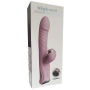 Vibrador Vai e Vem com Pulsação Ponto G e Clitóris e Tela de LCD Cor:Rosa