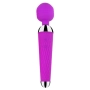 Vibrador Varinha Mágica Recarregável 19 x 4,5 cm