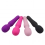 Vibrador Varinha Mágica Recarregável Texturizado 