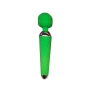 Vibrador Varinha Mágica Recarregável 19 x 4,5 cm Verde
