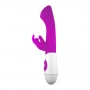 Vibrador Rabbit Ponto G com Duplo Estimulador de Clitóris