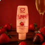 Yummy Gel Térmico Comestível 15 ml Sexy Fantasy Sabor Morango com Champagne